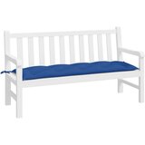  Jastuk za vrtnu klupu plavi 150 x 50 x 7 cm od tkanine Oxford | shoptok.hr