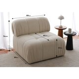 Atelier Del Sofa Fotelja Soli 89x74x89cm Bijela | Eponuda.ba