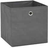  Kutije za pohranu od netkane tkanine 4 kom 32 x 32 x 32 cm sive | shoptok.hr
