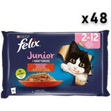 Felix junior sos za mačiće, govedina i piletina, 48x85g Cene
