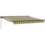  Okvir tende Zelena i žuta 350 x 250 cm Poliester s PU premazom | shoptok.hr