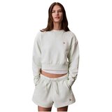 Calvin Klein pamučna ženska crop dukserica Cene