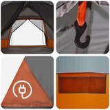Instant šator Siva i narančasta 8 osoba - Siva i narančasta 8 osoba | shoptok.hr