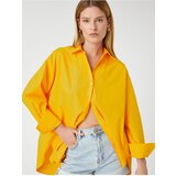 Koton Oversize Shirt Long Sleeve Cotton | shoptok.hr