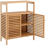 Costway Kopalniška omarica iz bambusa 64 x 27,5 x 80 cm, (5000219251) Cene