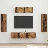 TV omarica 5 pcs Star les - - Rjava - 65.4 - 31 x 29,5 x 100 cm - 2025-vidaXL-Uvoz_2