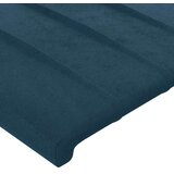 LED uzglavlje tamnoplavo 83x16x78/88 cm baršunasto | shoptok.hr