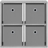  Strani šal s predalom Siva Sonoma 49,5 x 22 x 47 cm, (5000233718) | Shoptok.si