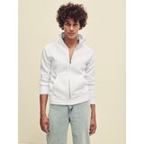 Fruit Of The Loom White women's sweatshirt with stand-up collar | Shoptok.si