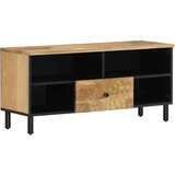 Furnova TV omarica 100x33x46 cm trden mangov les, (21922620) Cene