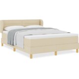 Box Spring postelja s matračem Krem 140x200 cm Tkanina, (22051811) | Shoptok.si