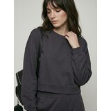 Sinsay Soft touch crewneck majica od trenirke s dodatkom viskoze Slike
