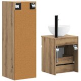  Set namještaja za kupaonicu 2 kom. Hrast artisan Smeđa 33 x 34.5 x 100 cm | Shoptok.si