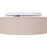 vidaXL Taupe Plastika Ø30 x 13.5 cm Stropna svetilka Cilindrična | Shoptok.si