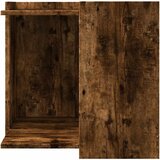  Kutija z mačji pijesak boja hrasta 53x53x51cm konstruirano drvo | shoptok.hr