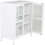 Venture Home vitrina Acero 43 × 97 × 80 cm, bijela | shoptok.hr