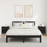 vidaXL Nočne omarice 2 kosa Črn hrast 40x35x50 cm Umetni les | Shoptok.si