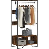 vidaXL Ormar boja dimljenog hrasta 90x50x180 cm od konstruiranog drva | shoptok.hr