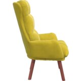  Opustajući Stolică Žuta Baršun | shoptok.hr