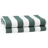 vidaXL Platno za zamjenu tende Zelena i bijela 10x1.6 m Cijene