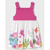 Mayoral otroška oblekica fuchsia | Shoptok.si
