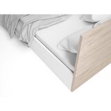 Marckeric Bijeli bračni krevet s prostorom za odlaganje i podnicom 160x200 cm Sahara - | shoptok.hr
