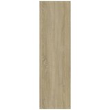 Ormarić za knjige / pregrada boja hrasta 40x30x103 cm drveni | shoptok.hr