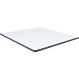 vidaXL Krevet od tkanine s oprugama tamnosivi 200 x 200 cm | shoptok.hr