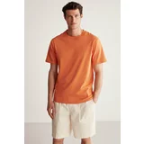 GRIMELANGE Rudy Regular Orange Single T-shirt