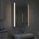  Kopalniška ogledalna omara Siva Sonoma 33 x 11,5 x 50 cm, (5000233317) | Shoptok.si