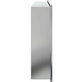  Niša za tuš boje poliranog srebra 62x32x9 cm nehrđajući čelik | shoptok.hr