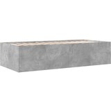  Dnevni krevet s ladicama bez madraca siva boja betona 75x190 cm | shoptok.hr