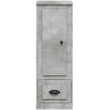  Visoka komoda siva betona 36x35,5x103,5cm od konstruiranog drva | shoptok.hr