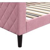  Dnevni krevet ružičasti 100 x 200 cm baršunasti | shoptok.hr