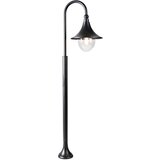 QAZQA Smart buiten lantaarn zwart 125 cm IP44 incl. LED - Daphne Cene