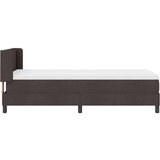  Postelja boxspring z vzmetnico Temno rjava 90 x 190 cm, (5000123936) | Shoptok.si