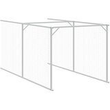  Kućica za pse s krovom antracit 117x1221x123 cm pocinčani čelik | shoptok.hr