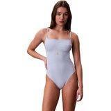 Calvin Klein Jeans Enodelne kopalke ONE PIECE LV00Q61217 Modra | Shoptok.si