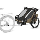 Thule Chariot Cross 2 dečja prikolica za bicikl - Khaki | Eponuda.com