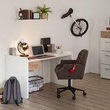 Modern Living Pisalna Miza Young, Bela, Barva Hrasta | Shoptok.si