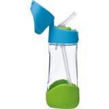 b.box Bottle with Straw steklenička s slamico Blue Green 450 ml | Shoptok.si