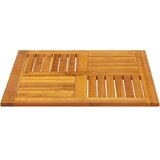 Stolna ploča 70x70x2 cm četvrtasta od masivnog drva bagrema | shoptok.hr