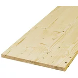 EXCLUSIVHOLZ Masivna drvena lijepljena ploča (Smreka/jela, 2.500 x 600 x 18 mm)