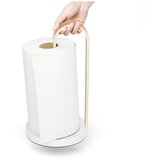 Umbra Bijeli drveni stalak za papirnate ručnike ø 17 cm Bellwood – | shoptok.hr