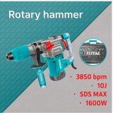 Total Električno rotacijsko kladivo 1600W, SDS Max/3850bpm/10J/ INDUSTRIAL (TH1163855) | Shoptok.si