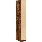 vidaXL Garderobna omara dimljeni hrast 30x50x200 cm inženirski les | Shoptok.si