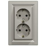 Schneider Electric Asfora Utičnica dvostruka (Bronca, Plastika, Podžbukna montaža, 16 A) Schneider Electric Asfora Utičnica dvostruka (Bronca, Plastika, Podžbukna montaža, 16 A) Slike