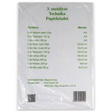 Školski Tehnički papir za 3. razred, set od 18 komada Cijene