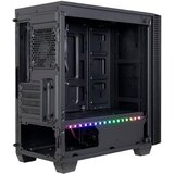  Chassis INTER-TECH X-608 INFINITY MICRO, microATX, RGB, Front and Side Tempered Glass, w/o PSU | shoptok.hr