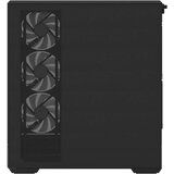 Aero Cool P500B Digi ARGB crni prozirni prozor, PC Midi-Tower, panorama pogled uključujući 4x 120mm ARGB PVM | shoptok.hr